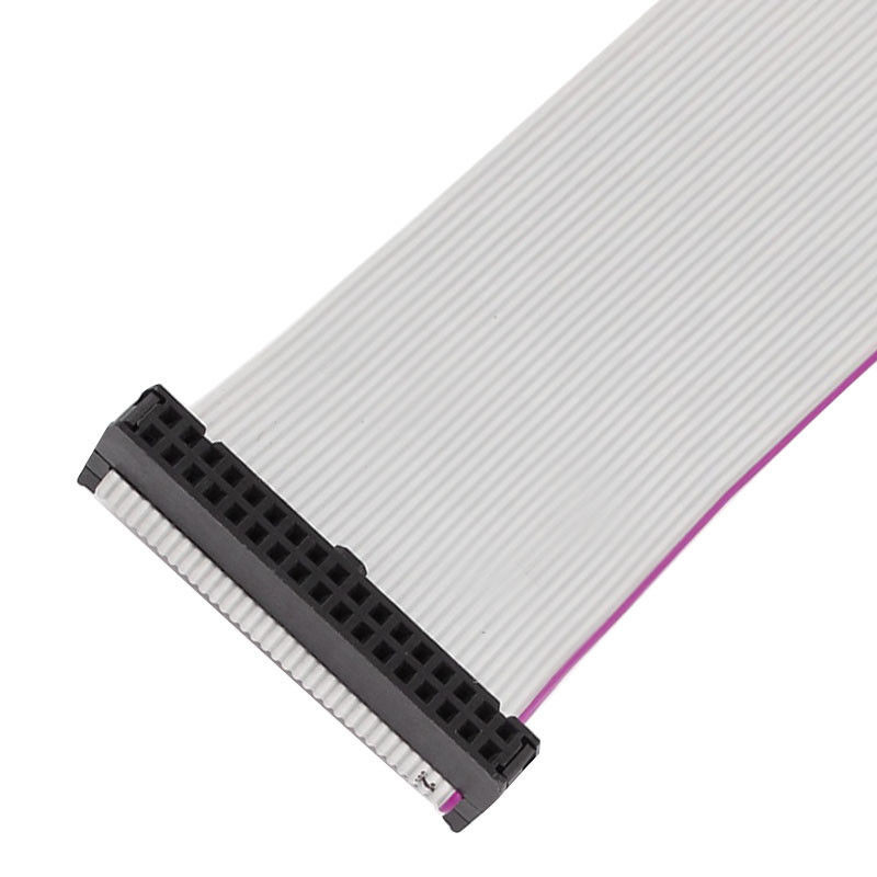 2.54 mm mesafe Flat Flexible Ribbon Kablosu, 10 Pin IDC Kablosu 60 mm Uzunluk
