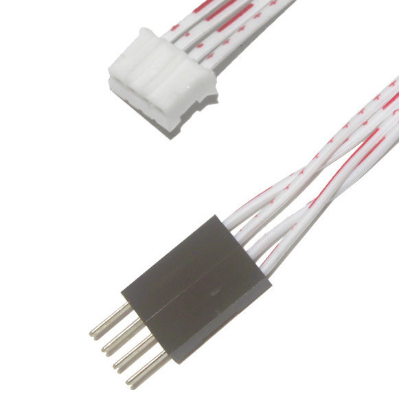 4 Pin Flat Flexible Ribbon Kablo Dupont Bağlantısı Rc Helikopter Modeli Kablo için