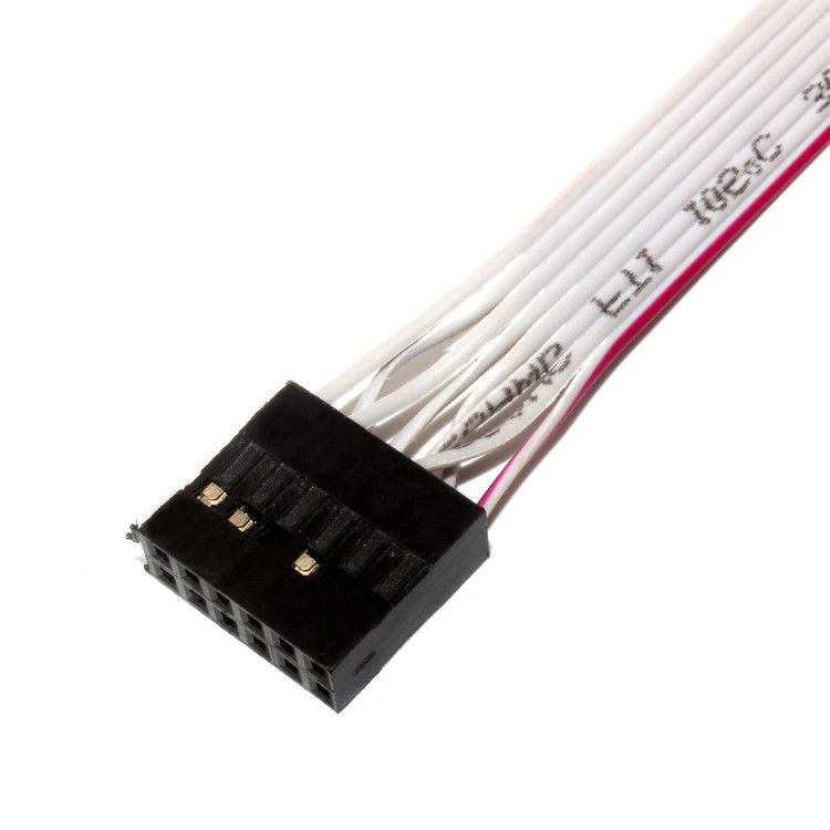 IDC 12 PIN PCBA güç kablosu için JST RF'ye DF19 Flexible Ribbon Kablosu