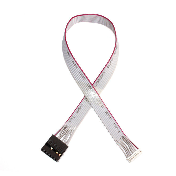 IDC 12 PIN PCBA güç kablosu için JST RF'ye DF19 Flexible Ribbon Kablosu
