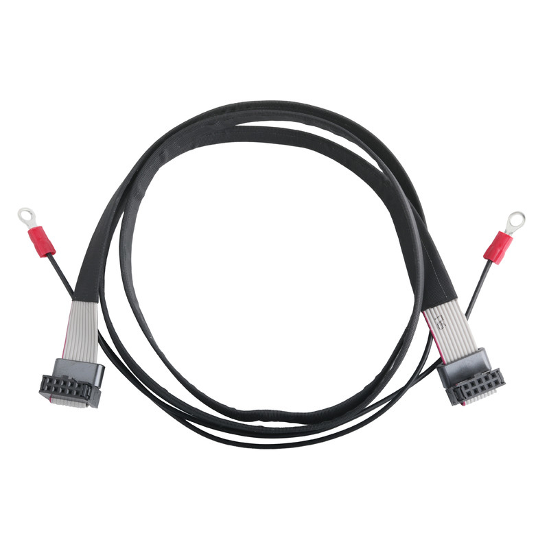IDC FC-10P ve TER M4 pitch 1.27mm Halkalı telli UL2651 28AWG kablosu ile toprak kablosu bağlantısı OEM/ODM