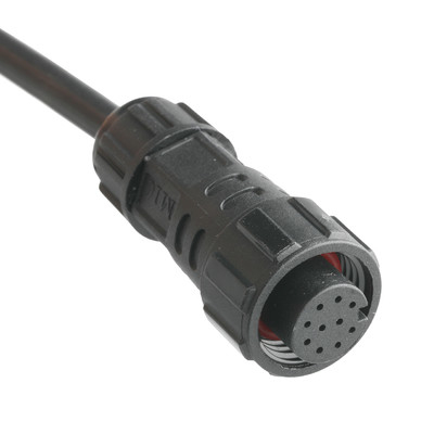 UL2464 24AWGX5C Su geçirmez Tel M16 Kadın To Pitch SH1.0 9P Dairesel Bağlantı Kablosu