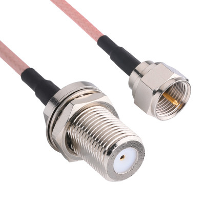 RG-179 Rf Koaksiyel Kablo 75 OHMS TE 5415226-1 To Amphenol Connex 222114-10 ROHS