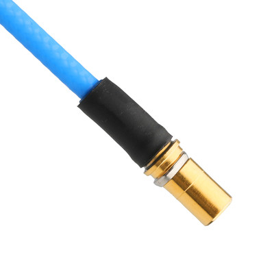 ROHS Düşük PIM Flex TFT-5G-402 RF Koaksiyel Kablo Mavi FEP Ceket ile Çift Kalkanlı OEM/ODM
