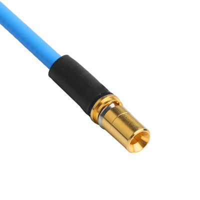 ROHS Düşük PIM Flex TFT-5G-402 RF Koaksiyel Kablo Mavi FEP Ceket ile Çift Kalkanlı OEM/ODM