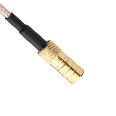 Bakır Kahverengi Kalkan RG179 Kablo Bağlayıcısı RF SMB- ((50ohm) SMB-75 ((750hm) Bağlayıcısı