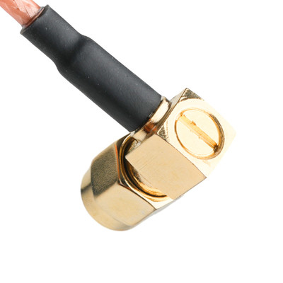 ROHS RF Koaksiyel Bağlantılar RG316 Kablo RA SMA Plug Sağ Köşeli Plug Kablo Bağlantısı