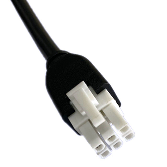 Özelleştirilmiş Pitch 2 3 4 5 6 Pin Molex 5557 6pin 4.2mm Pitch Jacket Kablosu UL2464 20AWG*6C OD6.4mm KARA