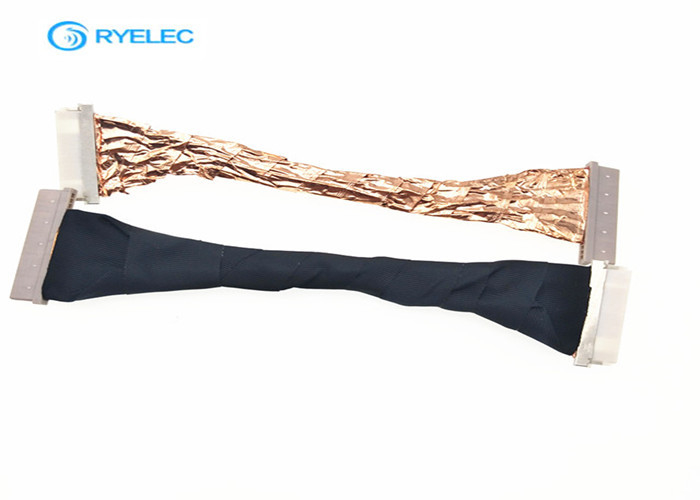 Koruyucu İzolasyon LVDS Kablo Düzeneği 20 Pin DF19-20S-1C için 20 Pin  DF14-20S-1.25C