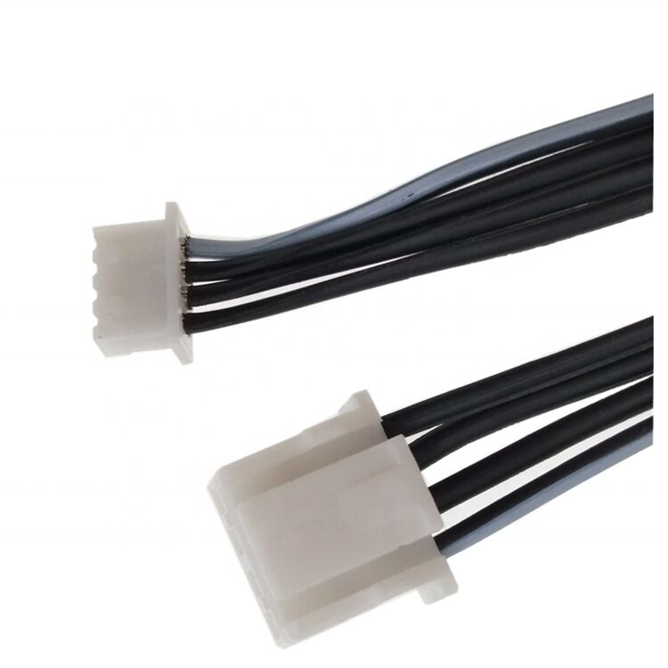 2.0 Pitch JST Bağlantı Kablosu ve 4Pin 24AWG Flat Ribbon Kablosu ile 300 mm Uzunluğunda Özel Tel Bağlantısı