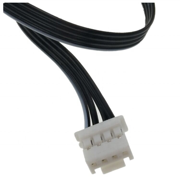 2.0 Pitch JST Bağlantı Kablosu ve 4Pin 24AWG Flat Ribbon Kablosu ile 300 mm Uzunluğunda Özel Tel Bağlantısı