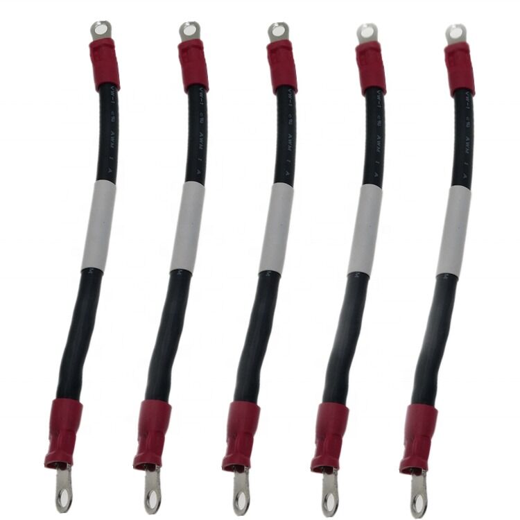 600V Yalıtımlı Bimetal Pabucu Sıkma Terminali M5 Konnektör, Elektronik Uygulamalar için Özelleştirilebilir Uzunluk