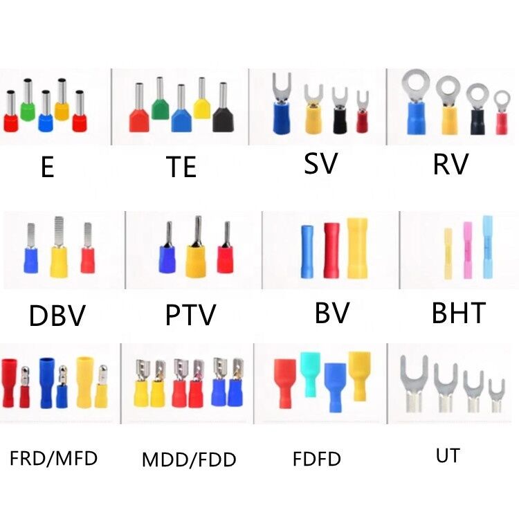 600V Yalıtımlı Bimetal Pabucu Sıkma Terminali M5 Konnektör, Elektronik Uygulamalar için Özelleştirilebilir Uzunluk