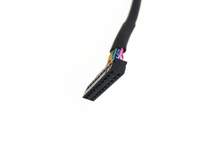 2 * 10 Pin Lcd Lvds Kablo  DF19G-20S-1C 20 Pin Dupont 2mm Pitch 2 Satır Kıvrım Terminali