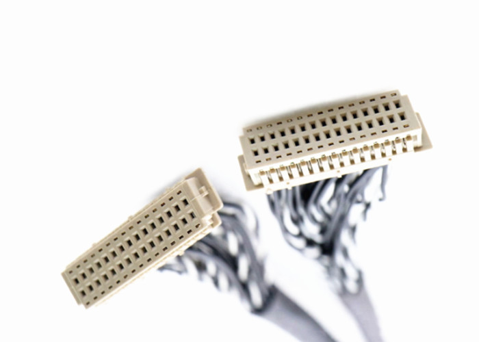 2 * 15 Pin  LVDS Kablo Montajı 1.25mm Pitch ile DF13-30DS-1.25C Konnektörü