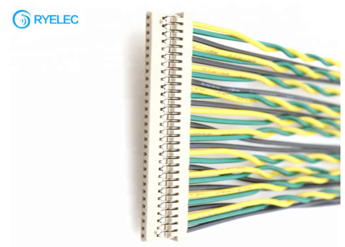 30 Pin LVDS Kablo Düzeneği DF14-30S-1.25C UL1061 ile  DF13-40P Lcd Konektör Tezgahına