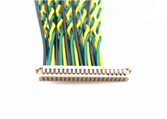 30 Pin LVDS Kablo Düzeneği DF14-30S-1.25C UL1061 ile  DF13-40P Lcd Konektör Tezgahına