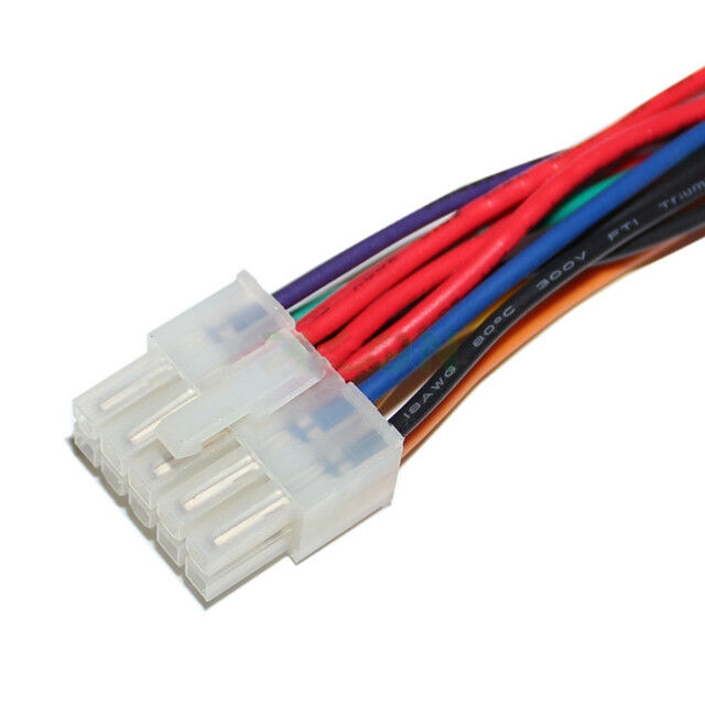20Pin'den 10Pin'e ATX Güç Adaptörü Kablo Bağlantısı Bilgisayar PSU Güç Tedarik Kablosu