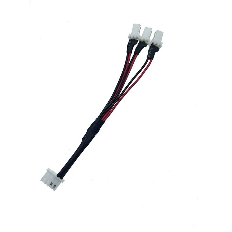 SM Erkek Kadın Dönüştürme Kablosu Bir Tırnak Dört Bağlantı Kablosu 2.54 Uçak 2Pin Kırmızı ve Siyah Kablo Bağlantısı Ter ile LED Işık