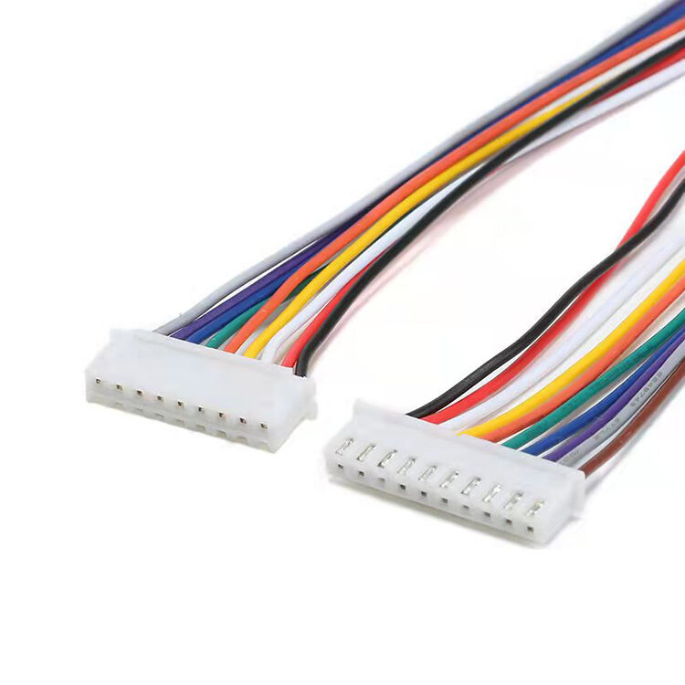 JST Kablolama 2 Pin 2P 4P 6P 8P 12P Düz açılı Pin Bağlantı Kablosu Montajı XH SH Düz Kurdele Jumper Kablosu