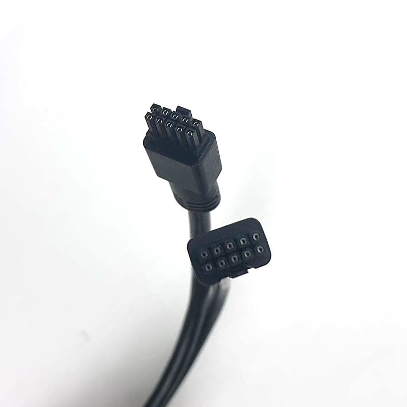 Custom Molex Micro-Fit 3.0 Series 3mm Pitch 10 Circuits 2 Row Male Straight Crimp Connector Molded Cable Wire Harness 430251000