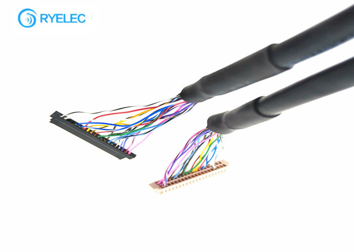 40 Pin DF13 Konnektörü LVDS Kablo Düzeneği JAE  FI - S20S 1.25mm Konektörü