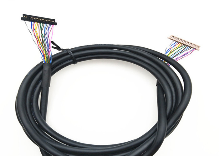40 Pin DF13 Konnektörü LVDS Kablo Düzeneği JAE  FI - S20S 1.25mm Konektörü