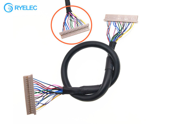 Df14 Df14 Koaksiyel Laptop Için Lvds Kablo 20 p Uzaktan Kumandalı Uçak Için 20 Pin