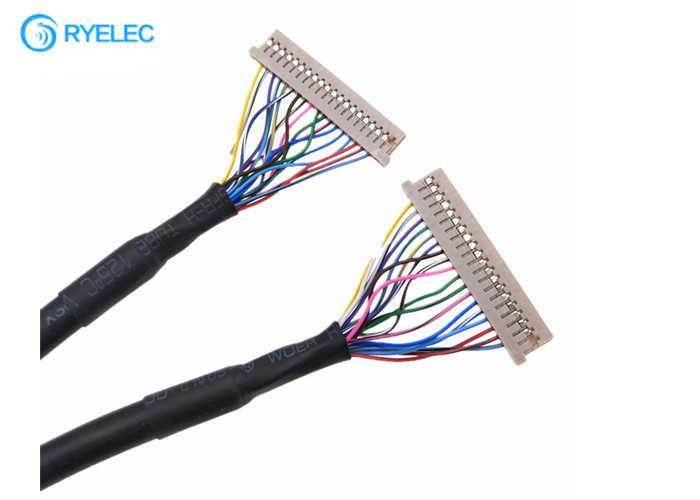 Df14 Df14 Koaksiyel Laptop Için Lvds Kablo 20 p Uzaktan Kumandalı Uçak Için 20 Pin