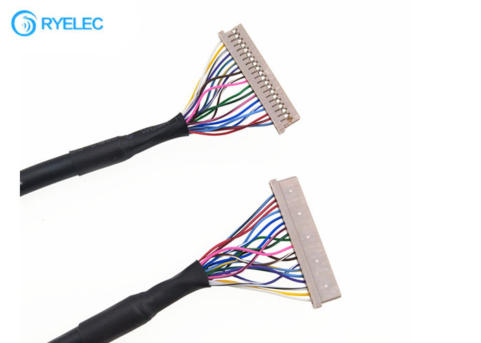 Df14 Df14 Koaksiyel Laptop Için Lvds Kablo 20 p Uzaktan Kumandalı Uçak Için 20 Pin