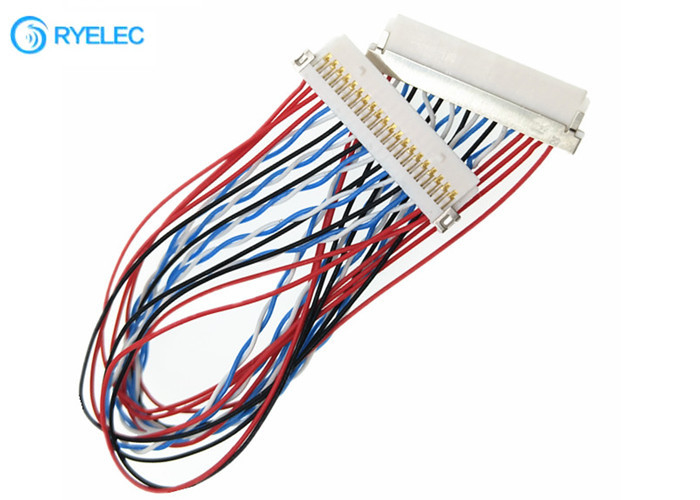DF19-20S-1c Kabuk Kablo Demeti DF19 Serisi Lvds Lcd Monitör İçin Dönüştürme Kablosu