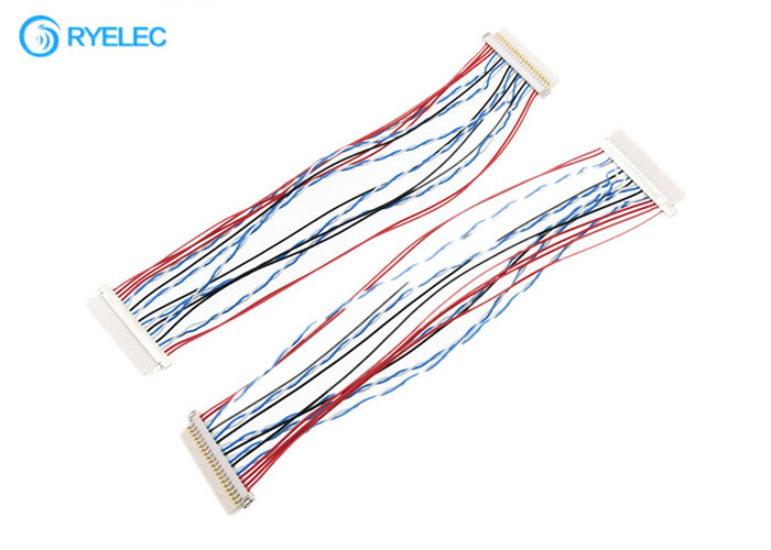 DF19-20S-1c Kabuk Kablo Demeti DF19 Serisi Lvds Lcd Monitör İçin Dönüştürme Kablosu