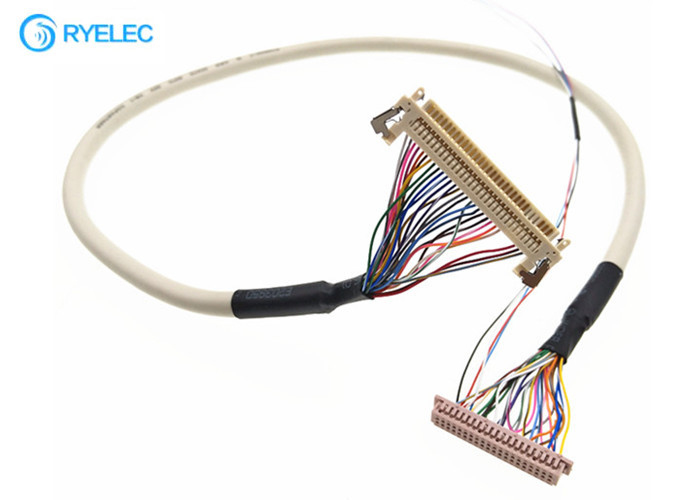 JAE FI-X30HL Kilitli Tip 30PIN Için  DF13 Led Panel Tv Video Için 40pin Lvds Kablo