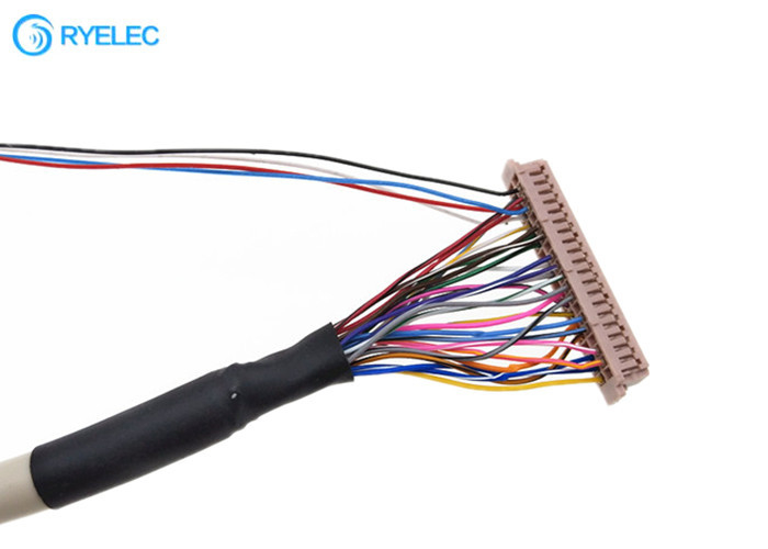 JAE FI-X30HL Kilitli Tip 30PIN Için  DF13 Led Panel Tv Video Için 40pin Lvds Kablo