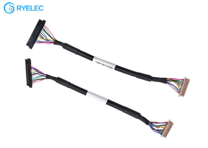 Bükülmüş Çiftler 20pin JAE FI-S20S için 20 P  DF13-20DS-1.25C 1.25 MM LVDS LCD Kablo Için Monitör