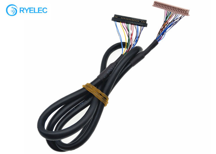 OEM ODM 40PIN  DF13-40DS-1.25C 20PIN JAE Fi-S20S Ceket Lvds Kablo Ile Dijital Için