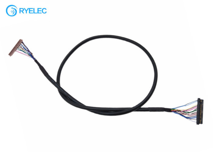 OEM ODM 40PIN  DF13-40DS-1.25C 20PIN JAE Fi-S20S Ceket Lvds Kablo Ile Dijital Için