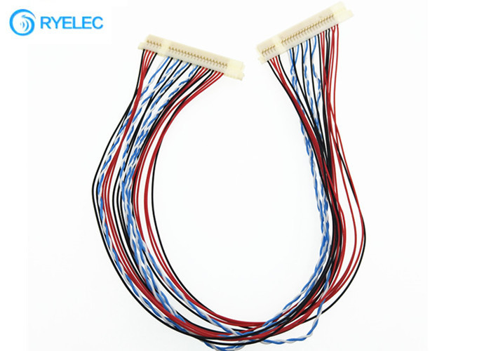 DF19-30S-1C 30 P Lvds Kablo Lcd Ekran Led Dönüştürücü Sinyal 30AWG Bükülmüş Tel
