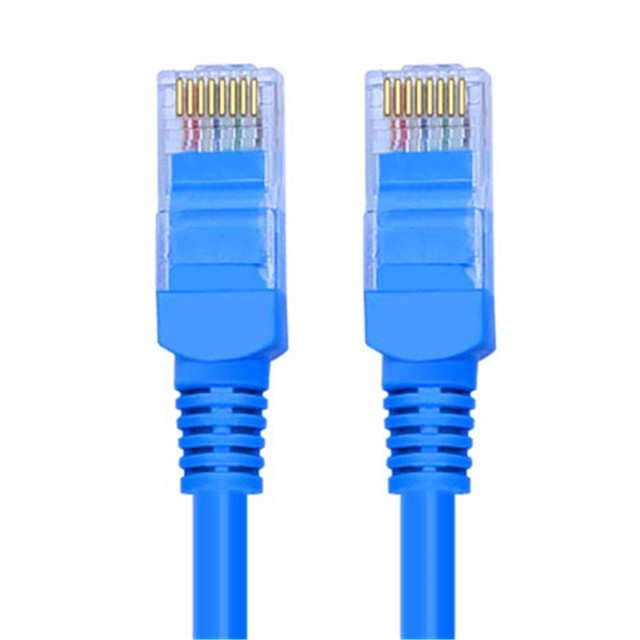 Ethernet Lan Ağ Kablosu Yama Kablosu 2M 3M 5M 10M Mavi Rj45 Utp Ftp CAT6 23AWG