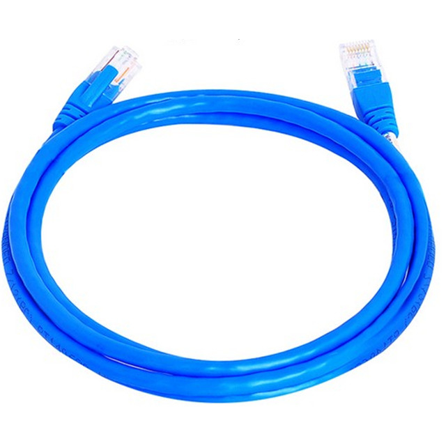 Ethernet Lan Ağ Kablosu Yama Kablosu 2M 3M 5M 10M Mavi Rj45 Utp Ftp CAT6 23AWG