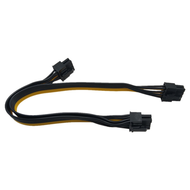 30cm 8 pinli gpu grafik kartı güç kablosu 600V voltaj