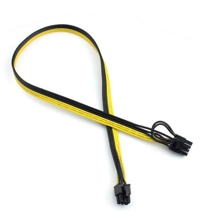 6P 8P Sunucu Güç Değiştirme Panosu Grafik Modülü Hat Kablosu 50CM/18AWG/16AWG Uzunluğu 70cm/Kustomlaştırılmış Bağlantı Molex