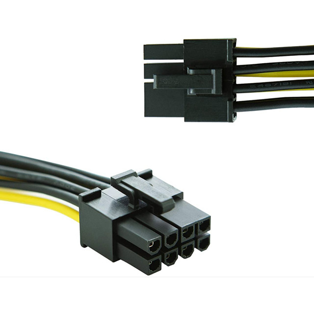 Video Grafik Kartı İçin Çift 4 Pinli Molex - 8 Pinli Pcie Güç Kablosu