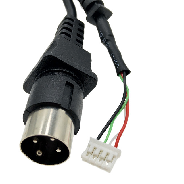 4 Pozisyon Siyah Renkli Kadın Soket Kablo Bağlantısı HDMI 2.0v 24AWG için MOQ 100 adet