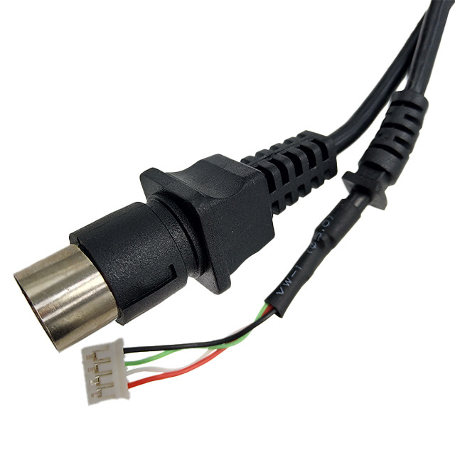 4 Pozisyon Siyah Renkli Kadın Soket Kablo Bağlantısı HDMI 2.0v 24AWG için MOQ 100 adet